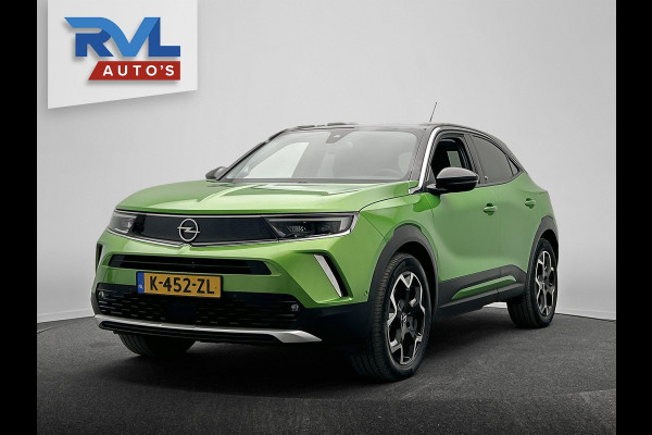 Opel Mokka-e Ultimate 50-kWh 11kw bl. Trekhaak Carplay Camera Adaptieve Cruise Control Stuur/Stoel Verwarming