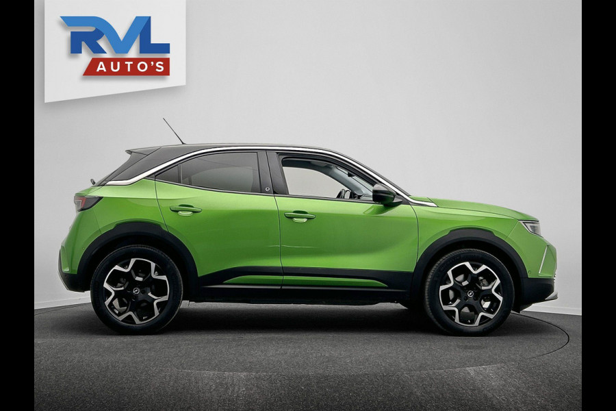 Opel Mokka-e Ultimate 50-kWh 11kw bl. Trekhaak Carplay Camera Adaptieve Cruise Control Stuur/Stoel Verwarming