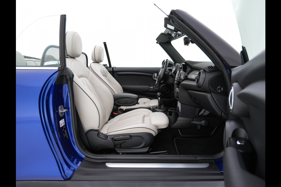 MINI Cabrio 1.5 Cooper Chili *LUXURY-LEATHER | FULL-LED | HEATED-SPORTSEATS | KEYLESS | NAVI-FULLMAP | ECC | PDC | CRUISE | AMBIENT-LIGHT | AIRSCARF | 18''ALU*