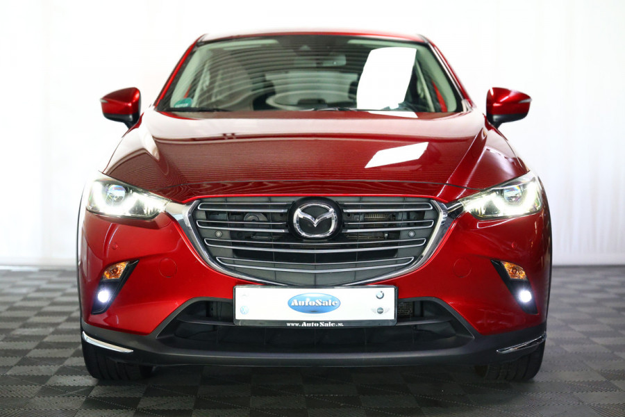Mazda CX-3 2.0 SkyActiv-G 120 GT-M AUT HUD NAV LEDER CAM XENON STOELVW '18