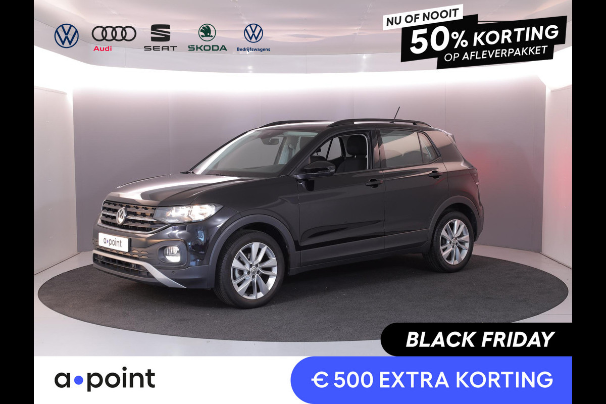 Volkswagen T-Cross 1.0 TSI Life 95pk 5bak| Navi| 17'LM-velgen| Dodehoekdetectie| Camera