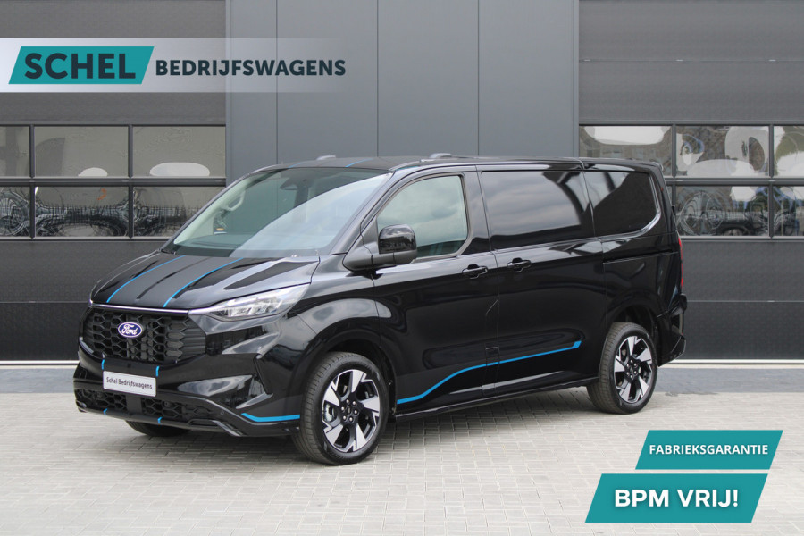 Ford Transit Custom 320 2.0 TDCI L1H1 Sport 170pk - 2x Schuifdeur - 19" LM velgen - ACC - Blind spot - Navi - Camera - Verwarmd stuur - 70l tank - R