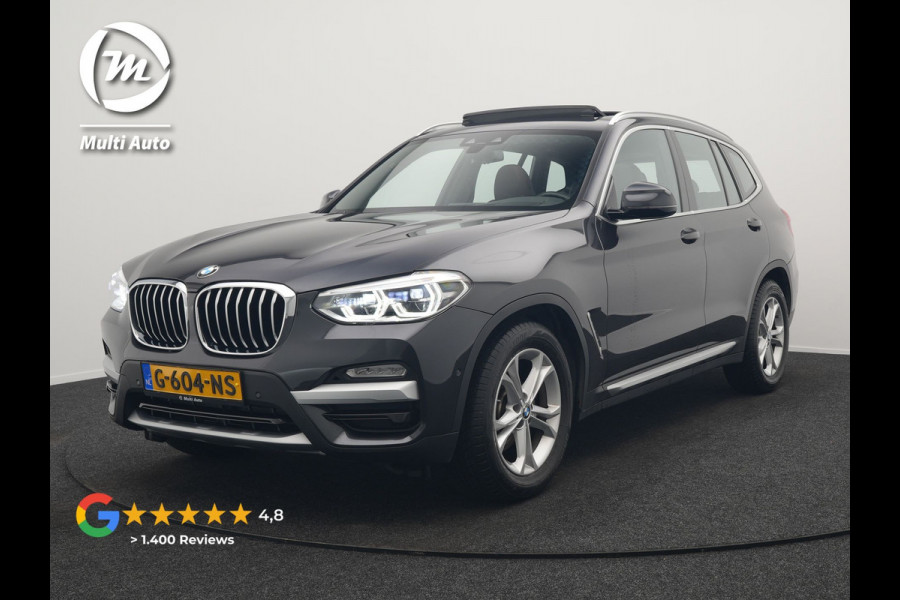 BMW X3 sDrive20i High Executive 184pk Dealer O.H. 34.624 KM | Panodak | Head Up | Camera | Lederen Sportstoelen Verwarmd | Keyless | Navigatie | Cruise Control | DAB |