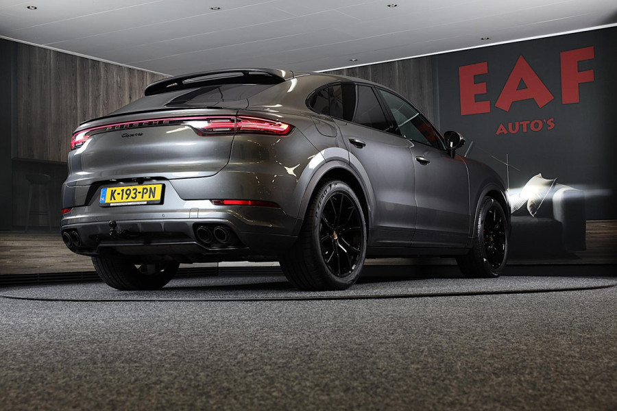 Porsche Cayenne Coupé 3.0 E-Hybrid / Acc / Sport Chrono / Leder / Pano / Memory / Bose / 360 Camera / Trekhaak / 21 Inch