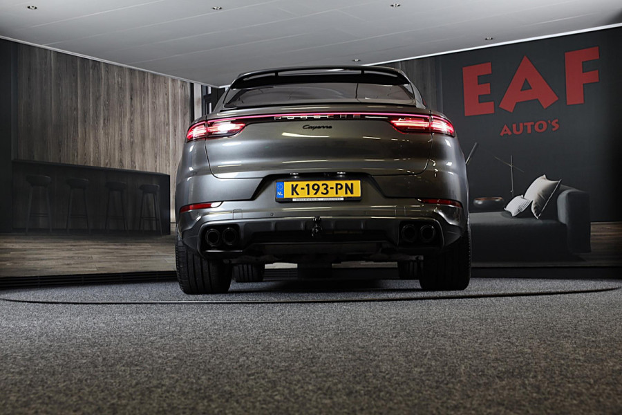 Porsche Cayenne Coupé 3.0 E-Hybrid / Acc / Sport Chrono / Leder / Pano / Memory / Bose / 360 Camera / Trekhaak / 21 Inch
