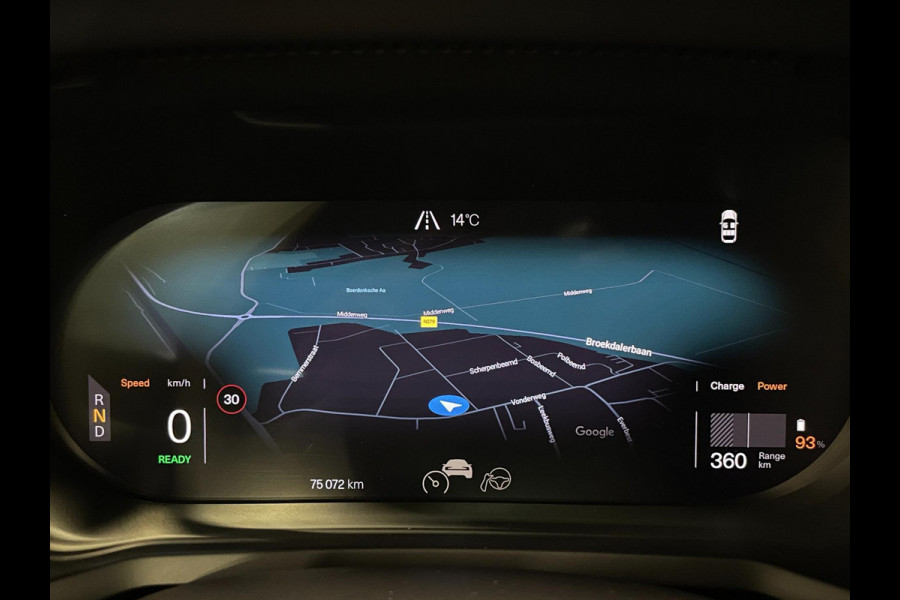 Polestar 2 Long Range Dual Motor Plus Pilot 78kWh|PANO|MEMORY|360+V+A-CAMERA|STOEL-,STUURVERW.|ACC|INCL.BTW|1e EIG|NL|