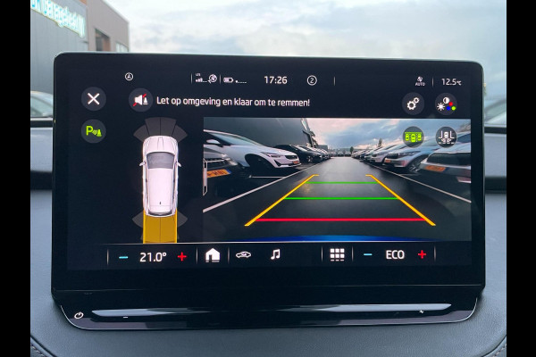 Škoda ENYAQ iV 80|GROTE ACCU|VOLLEDER|CARPLAY|CAMERA|NAVI|STUURVERWARMING|NL-AUTO|NAP|1e EIG|INCL.BTW|