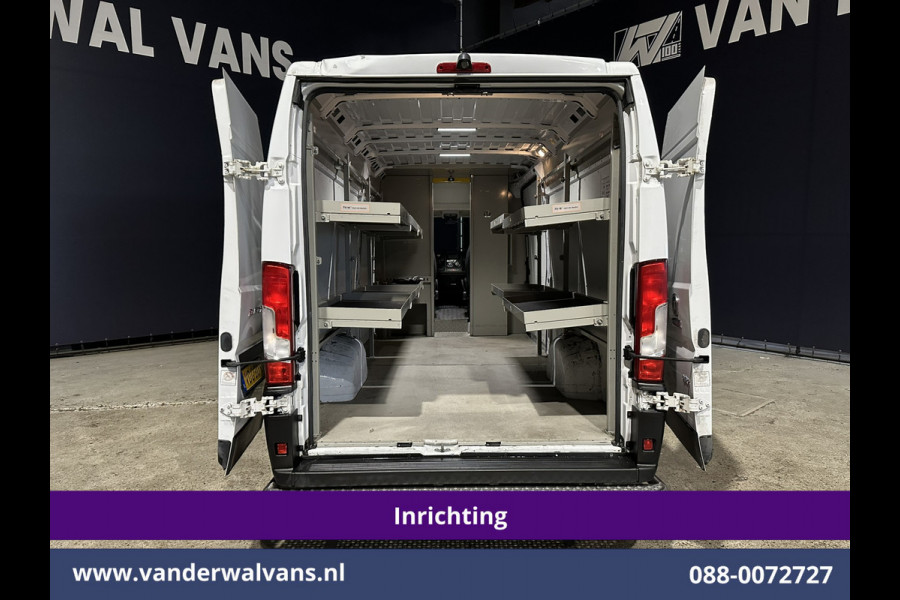 Fiat Ducato 3.0 NP 136pk L4H2 Post NL inrichting Euro6 Airco | Camera | Sidebars | 270 graden achterdeuren, schappen, doorloopdeur