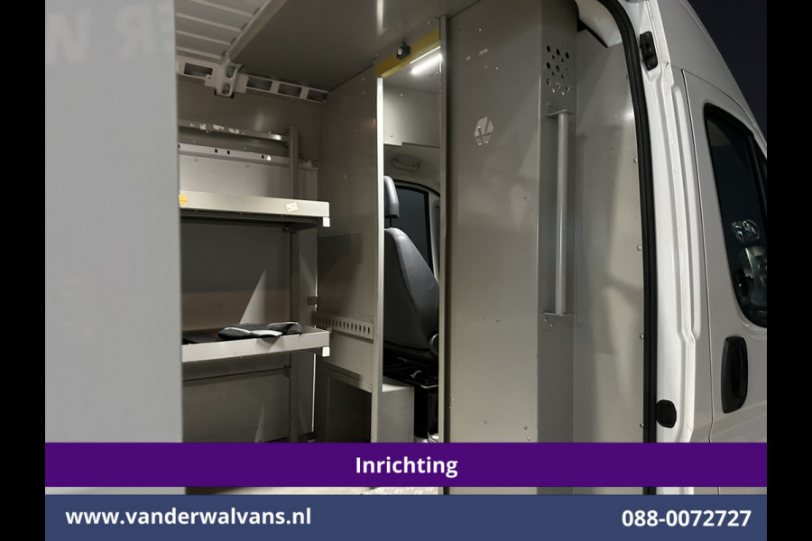 Fiat Ducato 3.0 NP 136pk L4H2 Post NL inrichting Euro6 Airco | Camera | Sidebars | 270 graden achterdeuren, schappen, doorloopdeur