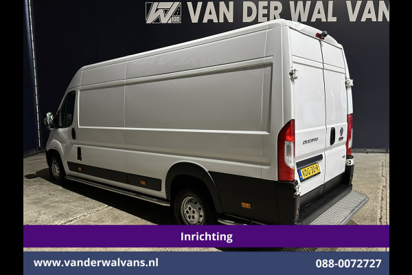 Fiat Ducato 3.0 NP 136pk L4H2 Post NL inrichting Euro6 Airco | Camera | Sidebars | 270 graden achterdeuren, schappen, doorloopdeur