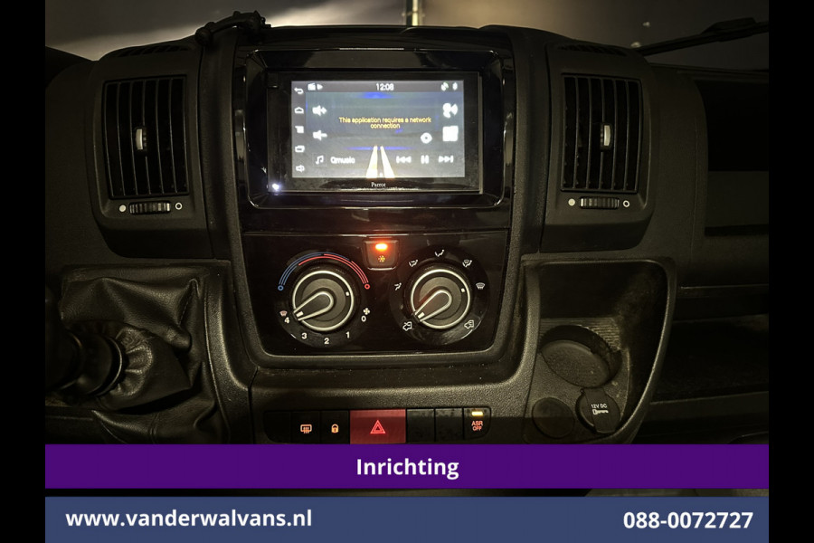 Fiat Ducato 3.0 NP 136pk L4H2 Post NL inrichting Euro6 Airco | Camera | Sidebars | 270 graden achterdeuren, schappen, doorloopdeur