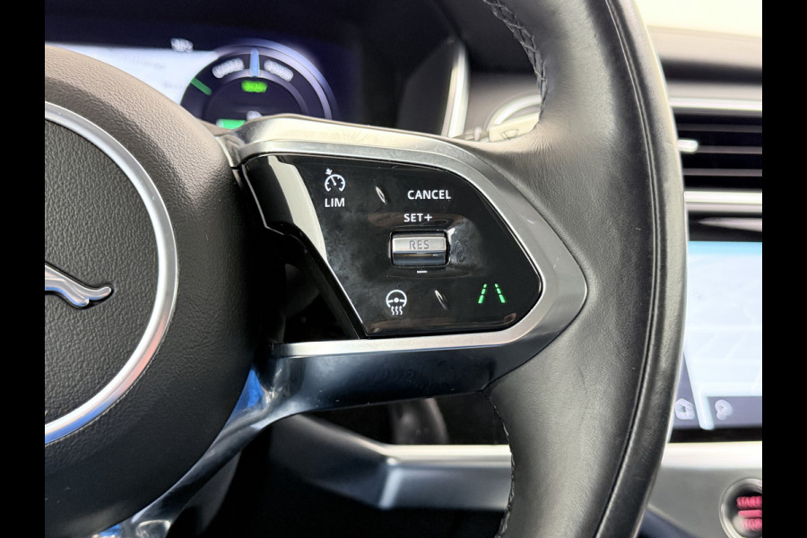 Jaguar I-PACE EV400-pk AWD 90kWh Leer 360°Camera Business Edition S Meridian®-Audio Stoel+Stuurverwarming Navi Ecc Apple Carplay Android Auto  Voorruitverwarming DAB+ Led Verkeersbord detectie Rijstrooksensor Wifi SOH 89% Origineel Nederlandse Auto Nieuwprijs  €72.475,-