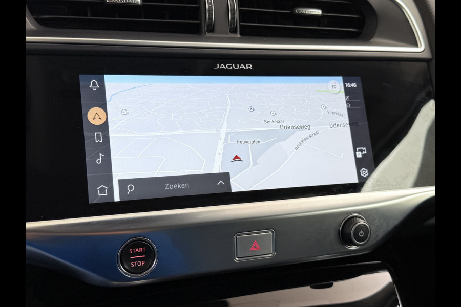 Jaguar I-PACE EV400-pk AWD 90kWh Leer 360°Camera Business Edition S Meridian®-Audio Stoel+Stuurverwarming Navi Ecc Apple Carplay Android Auto  Voorruitverwarming DAB+ Led Verkeersbord detectie Rijstrooksensor Wifi SOH 89% Origineel Nederlandse Auto Nieuwprijs  €72.475,-
