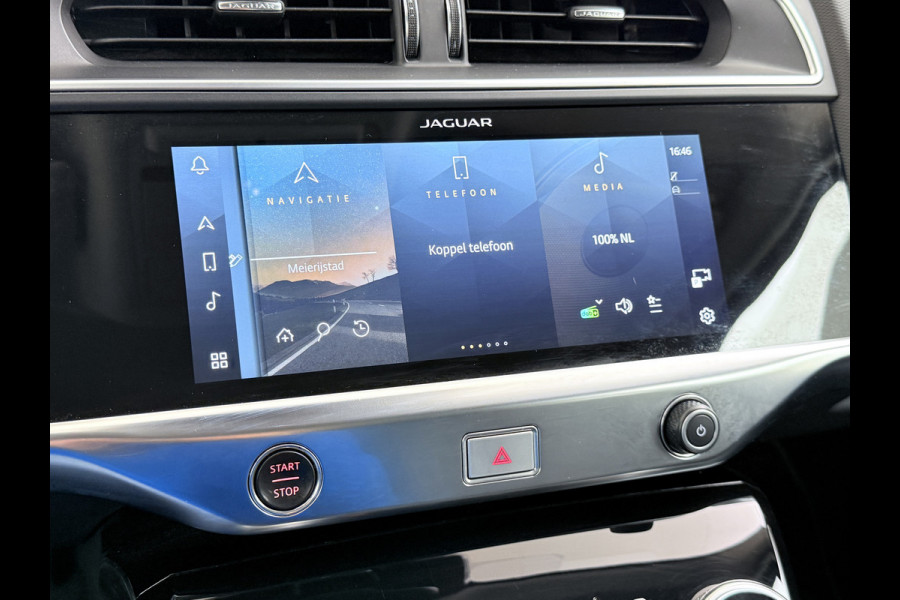 Jaguar I-PACE EV400-pk AWD 90kWh Leer 360°Camera Business Edition S Meridian®-Audio Stoel+Stuurverwarming Navi Ecc Apple Carplay Android Auto  Voorruitverwarming DAB+ Led Verkeersbord detectie Rijstrooksensor Wifi SOH 89% Origineel Nederlandse Auto Nieuwprijs  €72.475,-