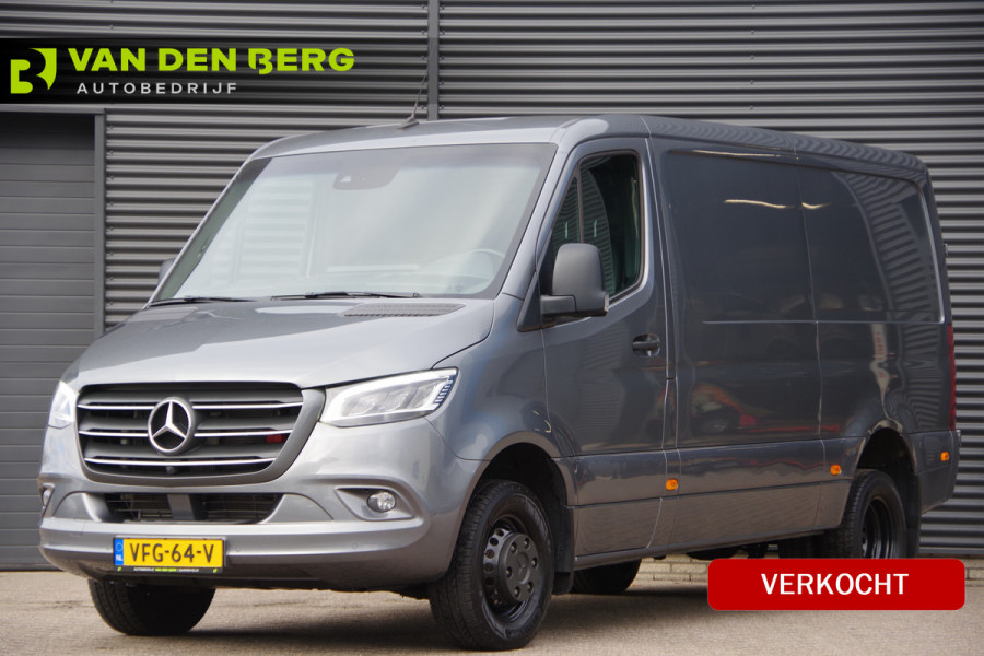 Mercedes-Benz Sprinter 519 3.0 CDI V6 L2H1 LED, LEDER, 3.5T TREKHAAK, STANDKACHEL, DUBBELLUCHT, ADAPT. CRUISE, MBUX 10'', 360 CAMERA, STOELVERWARMING,