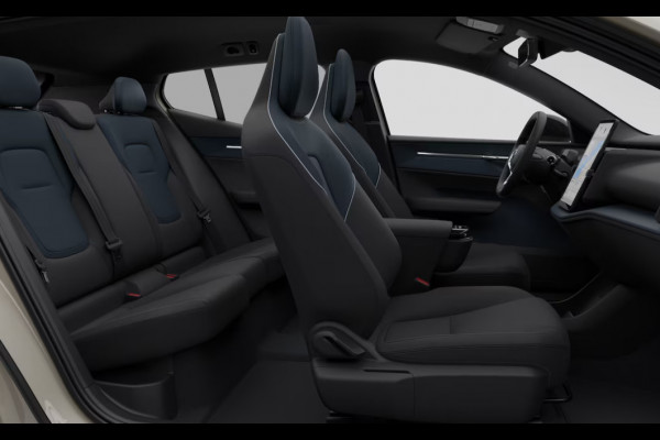 Volvo EX30 272PK Automaat Single Motor Ext. Range Plus Europa / Elektrische stoelen met geheugen / Stoel - en stuurwielverwarming / Harman Kardon audio / Elektrische achterklep / Keyless entry / Adaptieve Cruise Control / BLIS / Dodehoek Detectie / Parkeersensoren voor en achter / Achteruitrijcamera / Warmtepomp / Google Services/