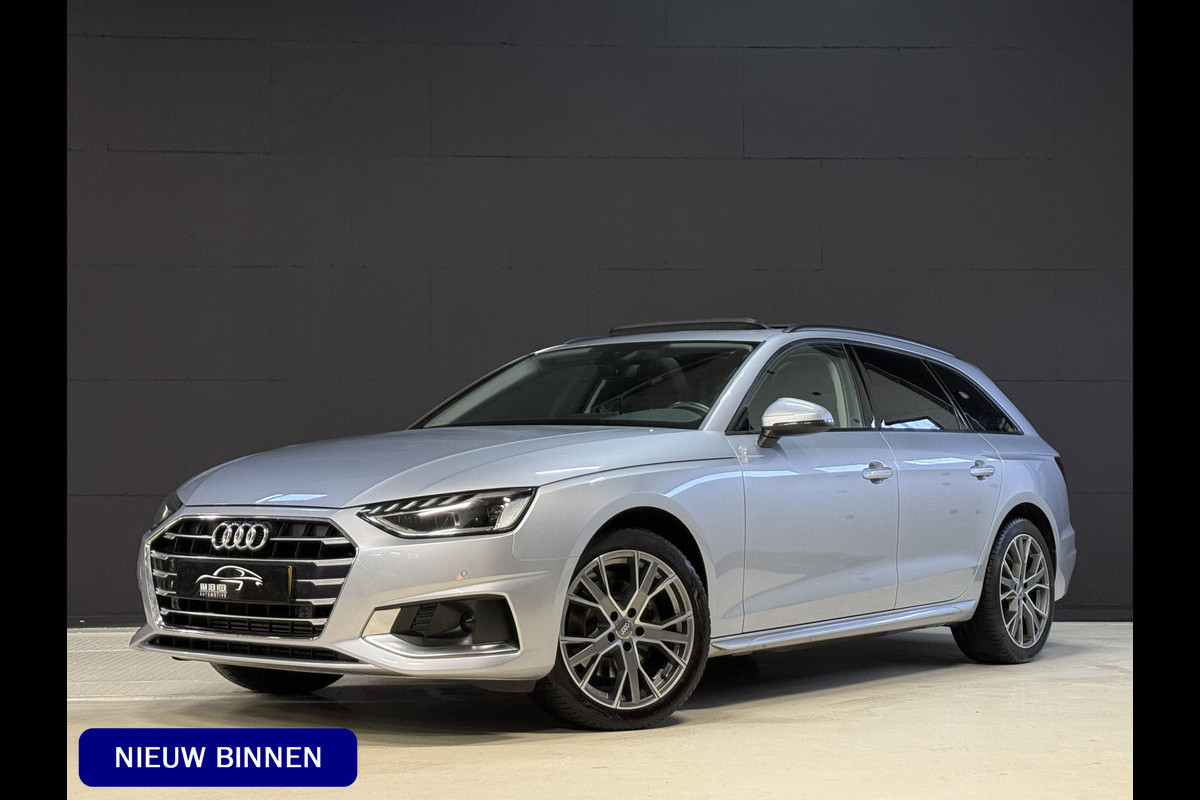Audi A4 Avant 35 TFSI | Panoramadak | Elektr. trekhaak | Adaptive cruise | Verwarmde sportstoelen | Carplay | Full LED | Dealer onderhouden