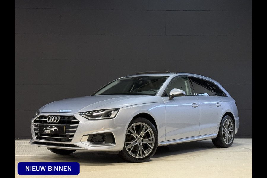 Audi A4 Avant 35 TFSI | Panoramadak | Elektr. trekhaak | Adaptive cruise | Verwarmde sportstoelen | Carplay | Full LED | Dealer onderhouden