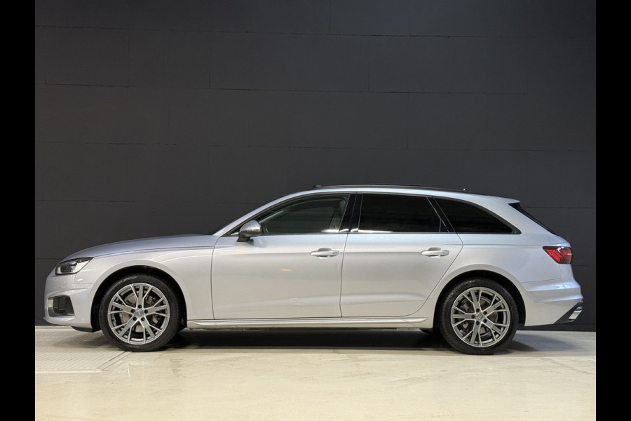 Audi A4 Avant 35 TFSI | Panoramadak | Elektr. trekhaak | Adaptive cruise | Verwarmde sportstoelen | Carplay | Full LED | Dealer onderhouden