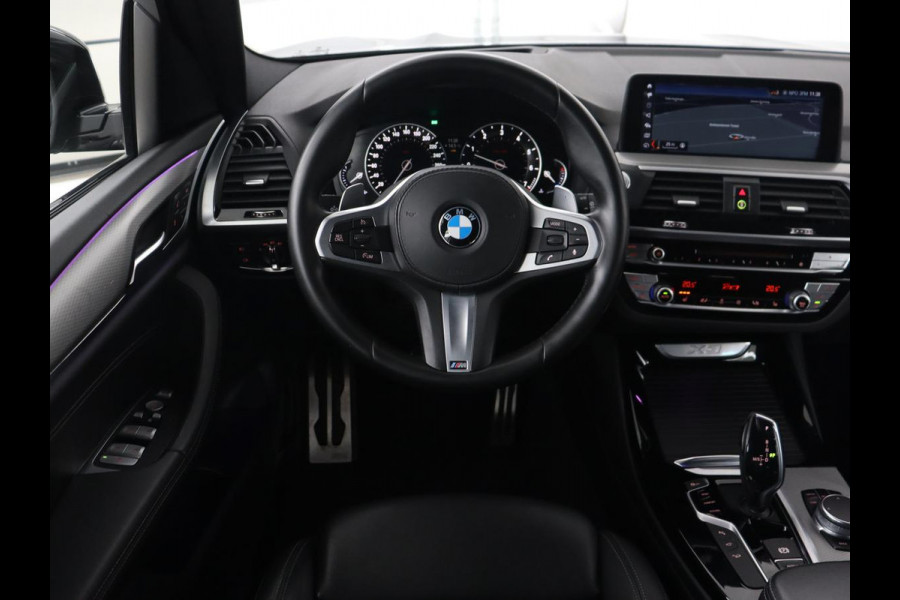 BMW X3 xDrive30i M Sport | Head-Up | 360 Camera | Leder | Stoelverwarming | Memory | Sportstoelen | Full LED | Dodehoek detectie | Navigatie | 20'' | Bluetooth | Climate control