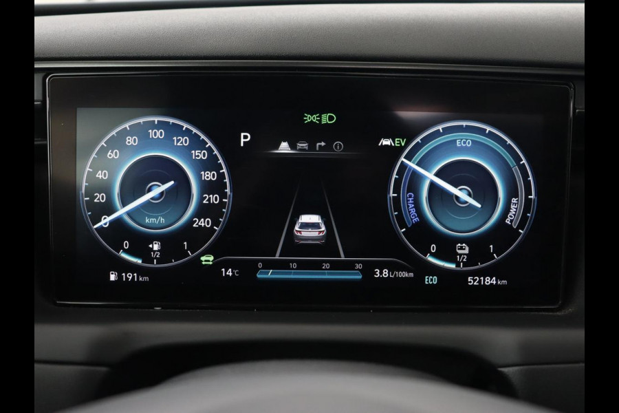 Hyundai Tucson 1.6 T-GDI PHEV N Line Sky 4WD | Panoramadak | Leder/Alcantara | Stoelverwarming | Camera | Carplay | Stuurverwarming | Keyless | Full LED | Navigatie | 19'' lichtmetalen velgen | Plug In
