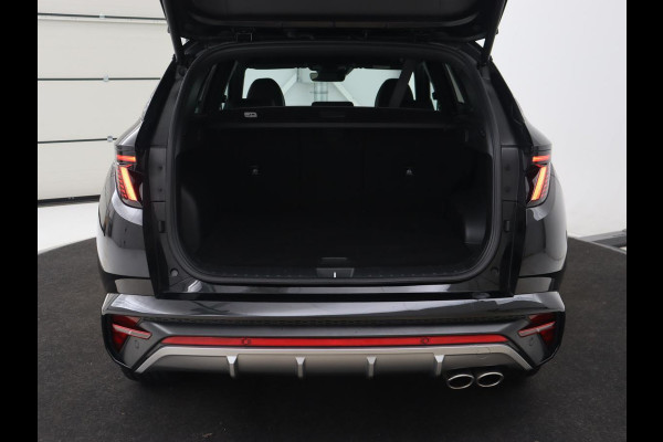 Hyundai Tucson 1.6 T-GDI PHEV N Line Sky 4WD | Panoramadak | Leder/Alcantara | Stoelverwarming | Camera | Carplay | Stuurverwarming | Keyless | Full LED | Navigatie | 19'' lichtmetalen velgen | Plug In