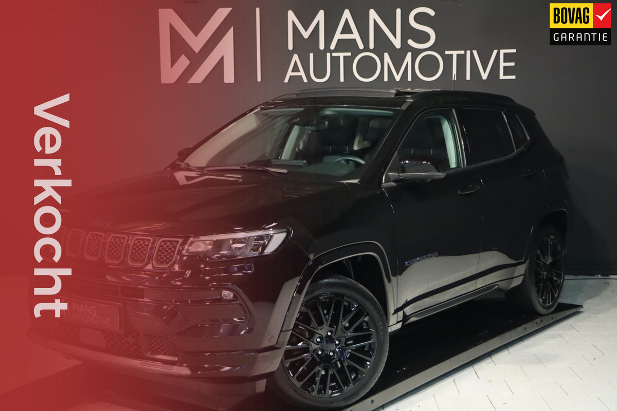 Jeep Compass 4xe Plug-in Hybrid Electric S / PANODAK / MEMORY / KEYLESS / 360 / CARPLAY