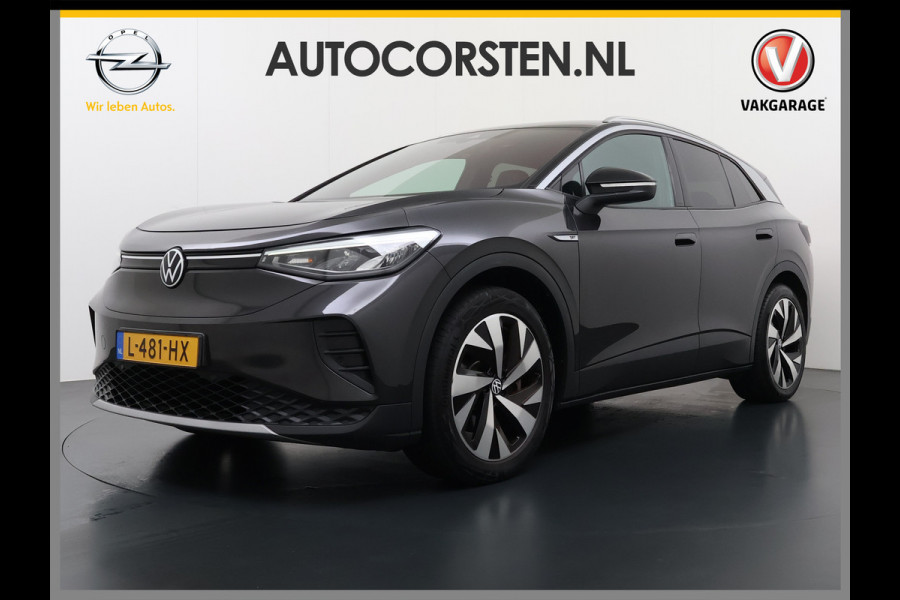 Volkswagen ID.4 Max 77kWh W-pomp Trekhaak Camera Lmv 20" Adap.Cruise + stop&go Apple Carplay Android Auto Navi Ecc Pdc SOH 92% Led Privacy Glas DAB File assistent Matrix Led Keyless Origineel Nederlandse Auto