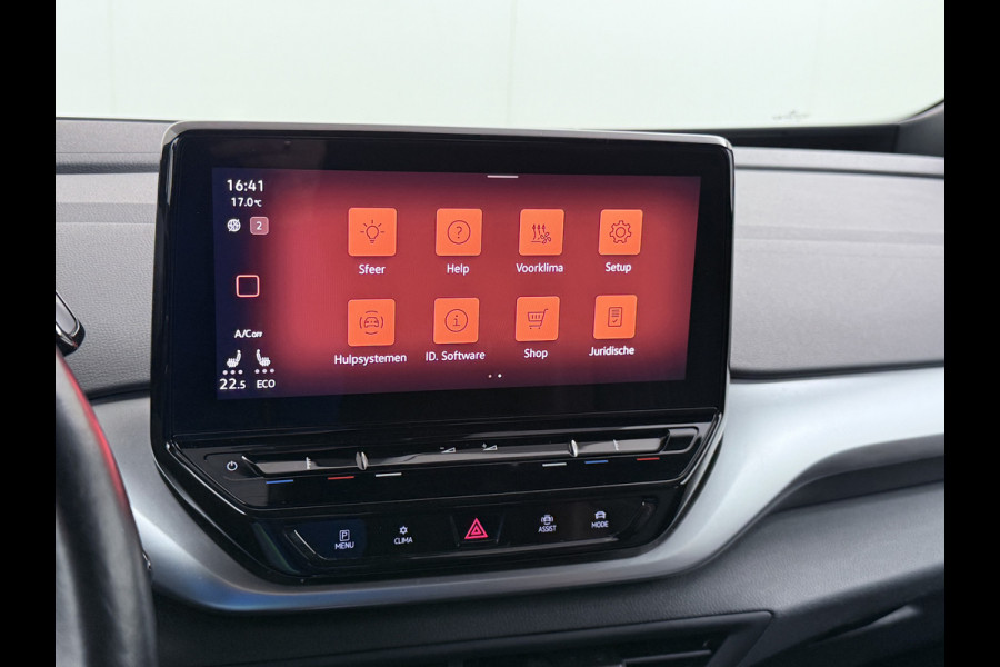 Volkswagen ID.4 Max 77kWh W-pomp Trekhaak Camera Lmv 20" Adap.Cruise + stop&go Apple Carplay Android Auto Navi Ecc Pdc SOH 92% Led Privacy Glas DAB File assistent Matrix Led Keyless Origineel Nederlandse Auto