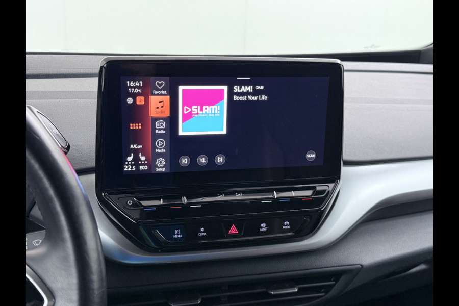 Volkswagen ID.4 Max 77kWh W-pomp Trekhaak Camera Lmv 20" Adap.Cruise + stop&go Apple Carplay Android Auto Navi Ecc Pdc SOH 92% Led Privacy Glas DAB File assistent Matrix Led Keyless Origineel Nederlandse Auto