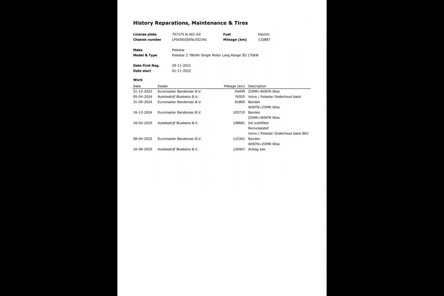 Polestar 2 Long Range Single Motor 78 kWh|BLACK EDITION|MEMORY|CAMERA|STOEL-,STUURVERW.|ACC|INCL.BTW|1e EIG|NL-AUTO|NAP|