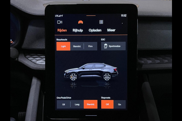 Polestar 2 Long Range Single Motor 78 kWh|BLACK EDITION|MEMORY|CAMERA|STOEL-,STUURVERW.|ACC|INCL.BTW|1e EIG|NL-AUTO|NAP|