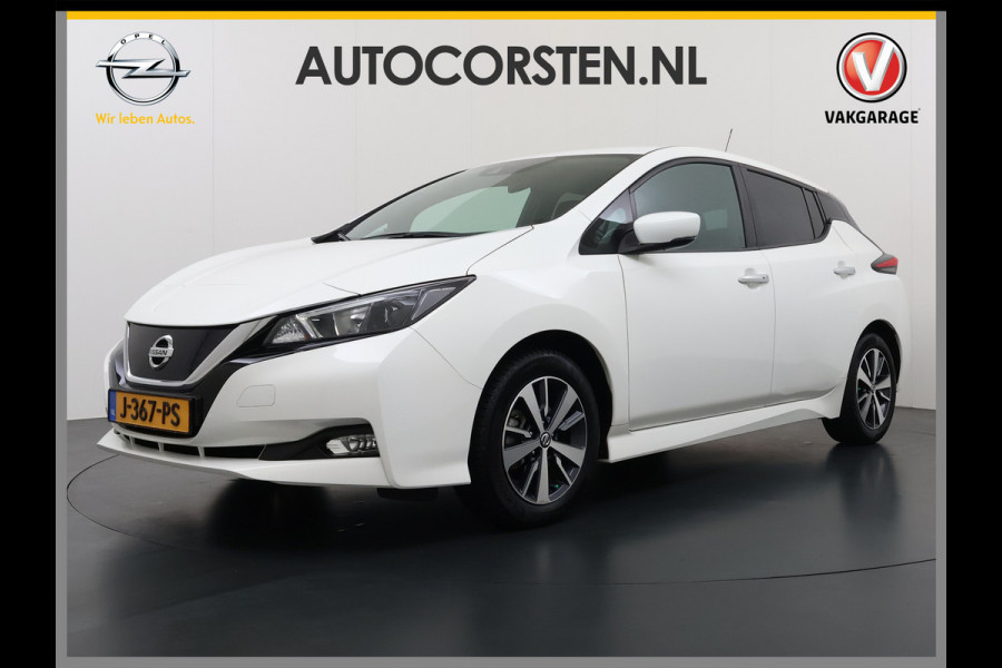 Nissan Leaf Acenta 40kWh Navi Camera Adap.Cruise Apple Carplay Android Ecc SOH 88% DAB Stuur-Stoel-Achterbankverwarming Lmv Privacy Glas Rijstrooksensor Origineel Nederlandse Auto 1e Eigenaar