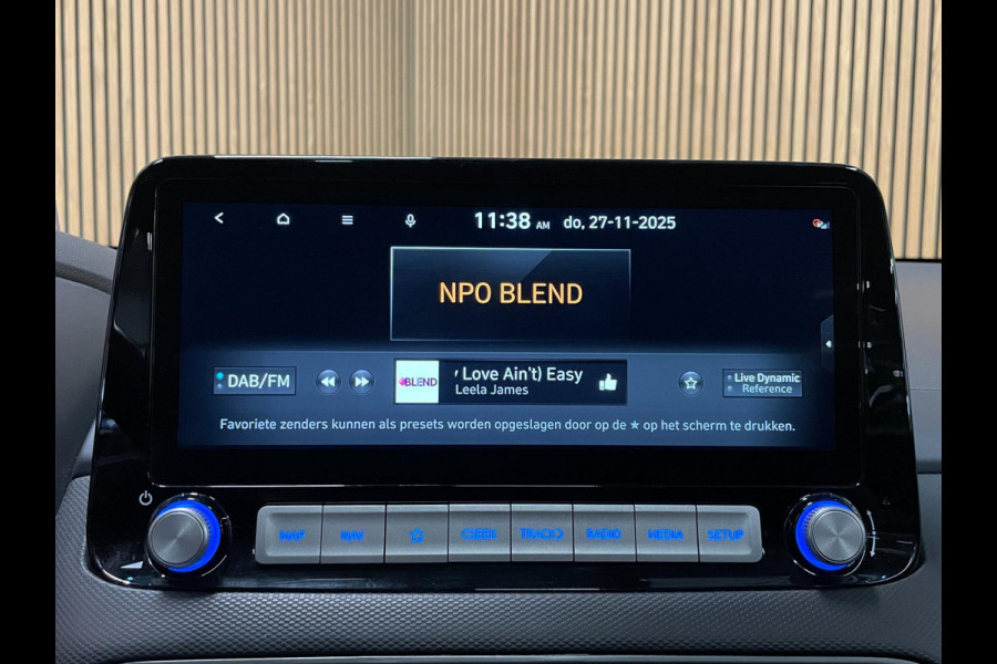 Hyundai Kona EV Fashion 64 kWh|FACELIFT|3-FASE|LEDER|DAKJE|HEAD-UP|ACC|CAMERA|CARPLAY|NAVI|NL- AUTO|NAP|INCL. BTW|1e EIG.|