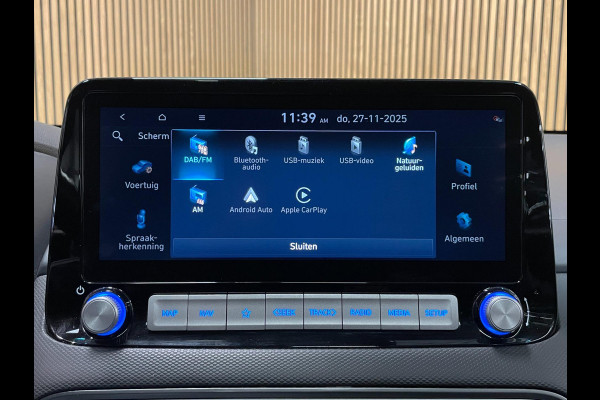 Hyundai Kona EV Fashion 64 kWh|FACELIFT|3-FASE|LEDER|DAKJE|HEAD-UP|ACC|CAMERA|CARPLAY|NAVI|NL- AUTO|NAP|INCL. BTW|1e EIG.|