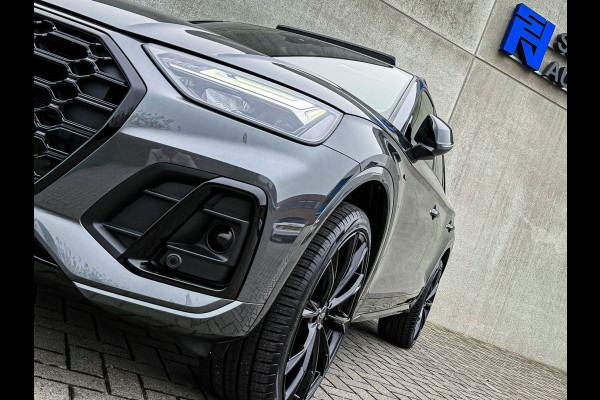 Audi Q5 50 TFSI e Quattro Competition Pro Line S S-Line 299pk Automaat! Kuipstoelen|Panoramadak|Virtual Cockpit|Camera|HUD|22inch