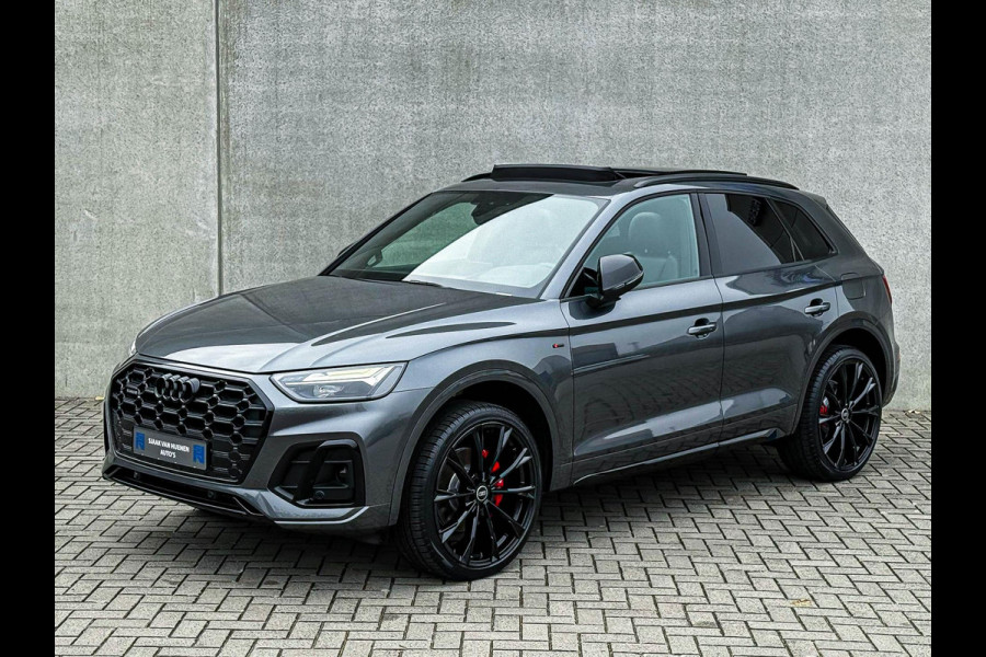 Audi Q5 50 TFSI e Quattro Competition Pro Line S S-Line 299pk Automaat! Kuipstoelen|Panoramadak|Virtual Cockpit|Camera|HUD|22inch