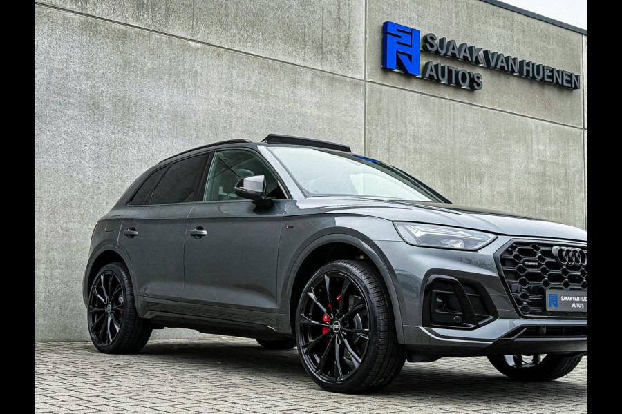 Audi Q5 50 TFSI e Quattro Competition Pro Line S S-Line 299pk Automaat! Kuipstoelen|Panoramadak|Virtual Cockpit|Camera|HUD|22inch