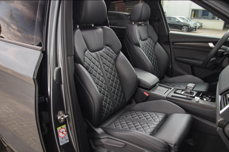 Audi Q5 50 TFSI e Quattro Competition Pro Line S S-Line 299pk Automaat! Kuipstoelen|Panoramadak|Virtual Cockpit|Camera|HUD|22inch