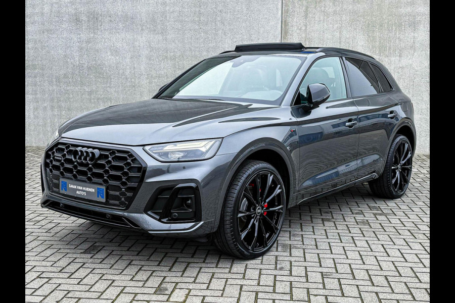 Audi Q5 50 TFSI e Quattro Competition Pro Line S S-Line 299pk Automaat! Kuipstoelen|Panoramadak|Virtual Cockpit|Camera|HUD|22inch