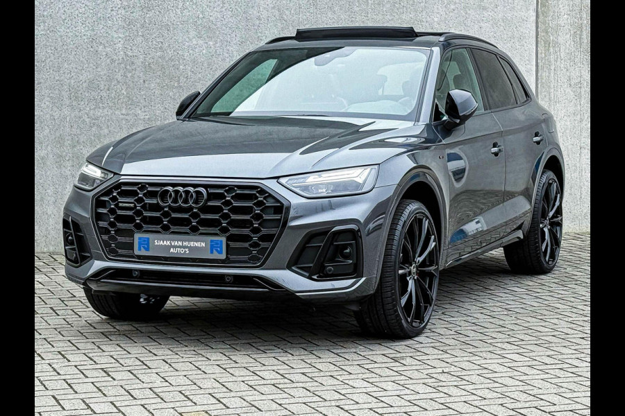 Audi Q5 50 TFSI e Quattro Competition Pro Line S S-Line 299pk Automaat! Kuipstoelen|Panoramadak|Virtual Cockpit|Camera|HUD|22inch