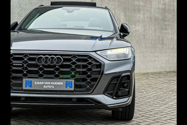Audi Q5 50 TFSI e Quattro Competition Pro Line S S-Line 299pk Automaat! Kuipstoelen|Panoramadak|Virtual Cockpit|Camera|HUD|22inch