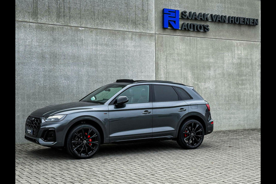 Audi Q5 50 TFSI e Quattro Competition Pro Line S S-Line 299pk Automaat! Kuipstoelen|Panoramadak|Virtual Cockpit|Camera|HUD|22inch