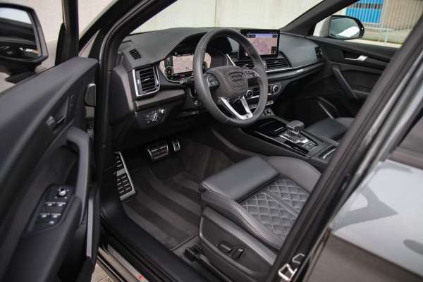 Audi Q5 50 TFSI e Quattro Competition Pro Line S S-Line 299pk Automaat! Kuipstoelen|Panoramadak|Virtual Cockpit|Camera|HUD|22inch