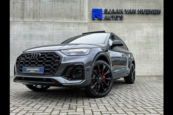Audi Q5 50 TFSI e Quattro Competition Pro Line S S-Line 299pk Automaat! Kuipstoelen|Panoramadak|Virtual Cockpit|Camera|HUD|22inch