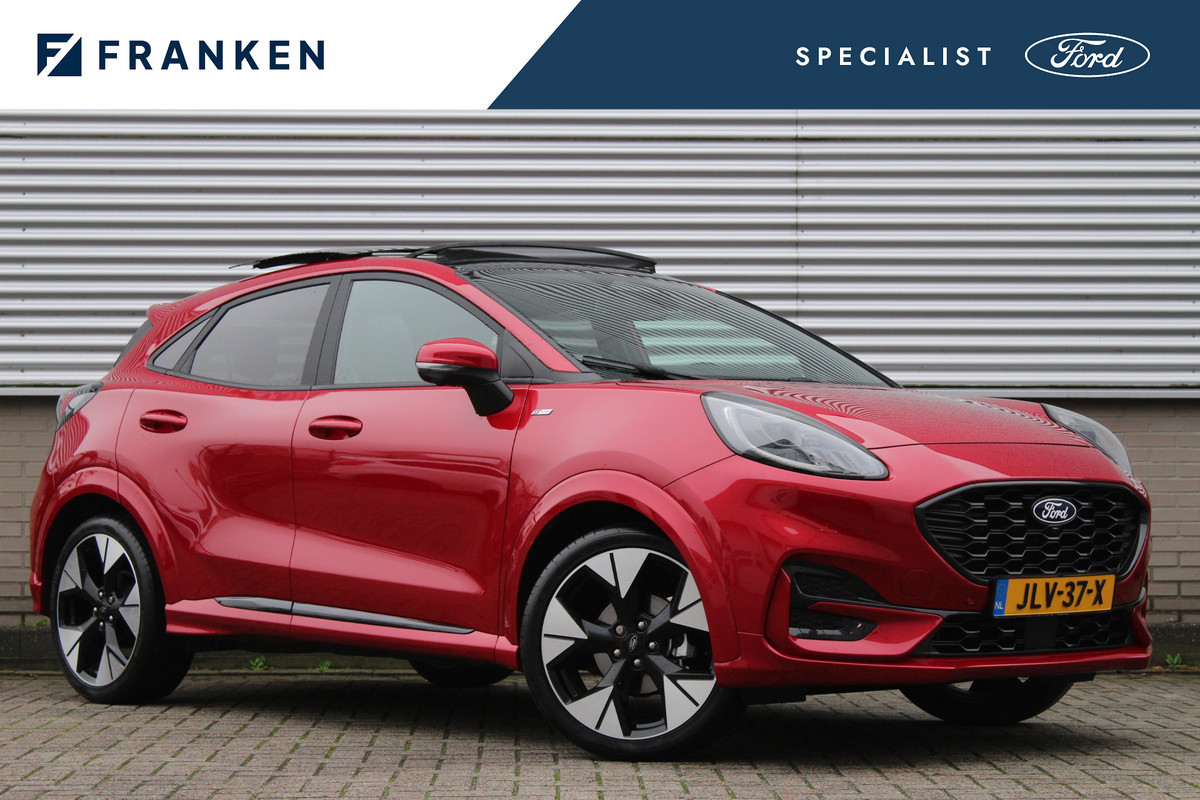 Ford Puma 1.0 EcoBoost Hybrid ST-Line X | Nieuw model | 19'' | Panoramadak | Trekhaak | BLIS | Carplay | Camera  | Adaptieve cruise