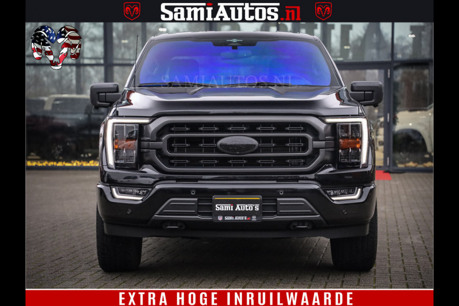 Ford USA F-150 BLACK OPS | 5.0 V8 406PK | 360 CAMERA | UITLAAT KLEP | BEDSLIDE | CREW CAB | LEDER | CREW CAB | DUBBELE CABINE | 5 PERSOONS | DC | GRIJSKENTEKEN |