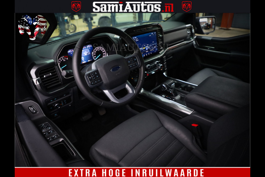 Ford USA F-150 BLACK OPS | 5.0 V8 406PK | 360 CAMERA | UITLAAT KLEP | BEDSLIDE | CREW CAB | LEDER | CREW CAB | DUBBELE CABINE | 5 PERSOONS | DC | GRIJSKENTEKEN |