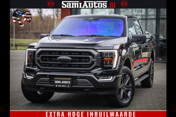 Ford USA F-150 BLACK OPS | 5.0 V8 406PK | 360 CAMERA | UITLAAT KLEP | BEDSLIDE | CREW CAB | LEDER | CREW CAB | DUBBELE CABINE | 5 PERSOONS | DC | GRIJSKENTEKEN |