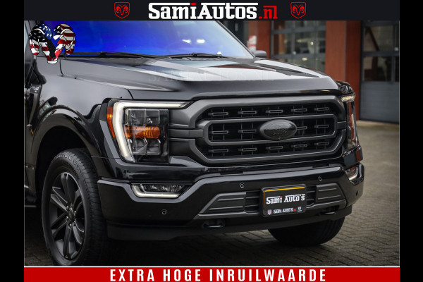 Ford USA F-150 BLACK OPS | 5.0 V8 406PK | 360 CAMERA | UITLAAT KLEP | BEDSLIDE | CREW CAB | LEDER | CREW CAB | DUBBELE CABINE | 5 PERSOONS | DC | GRIJSKENTEKEN |